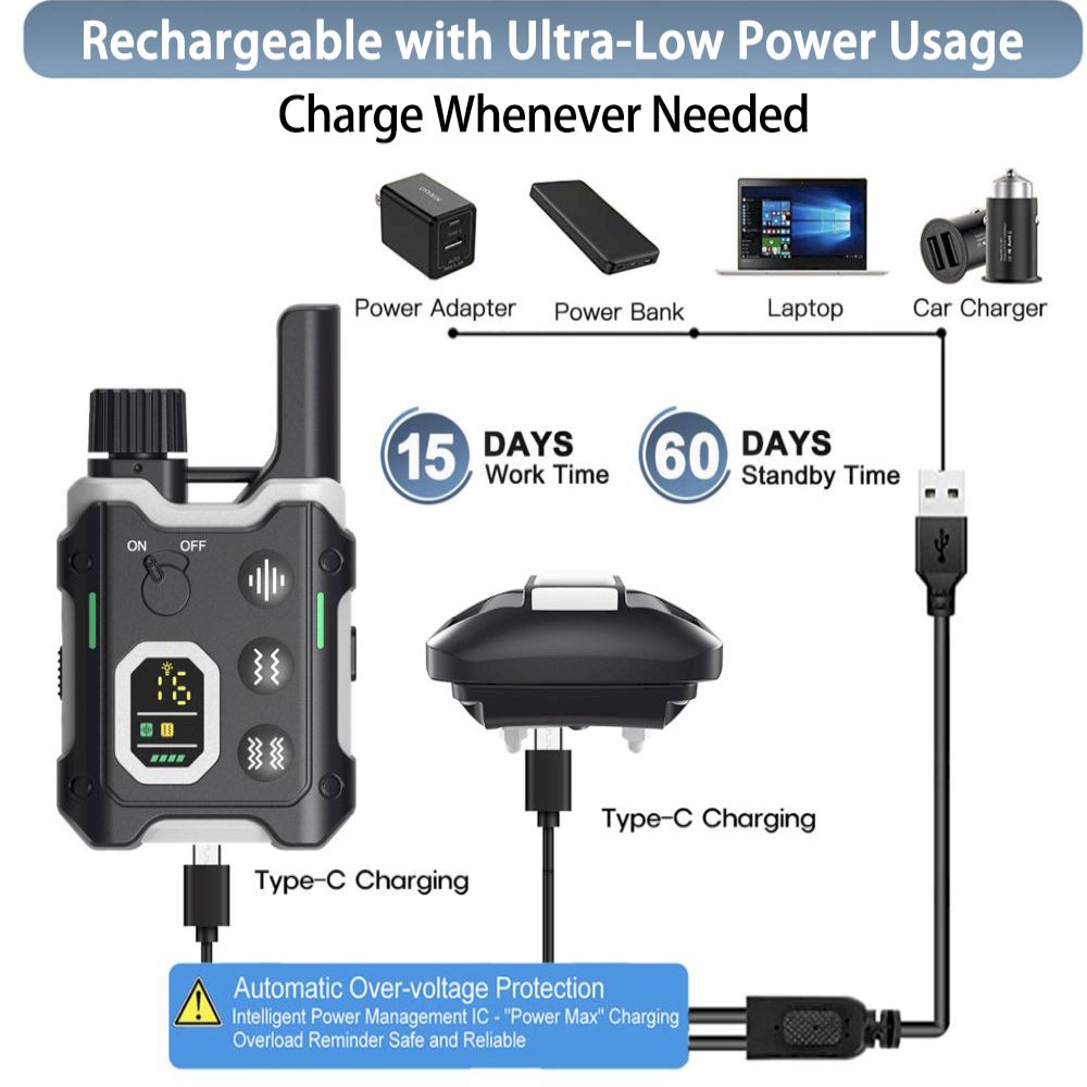 remote trainers rechargeable and low consumption_1.jpg